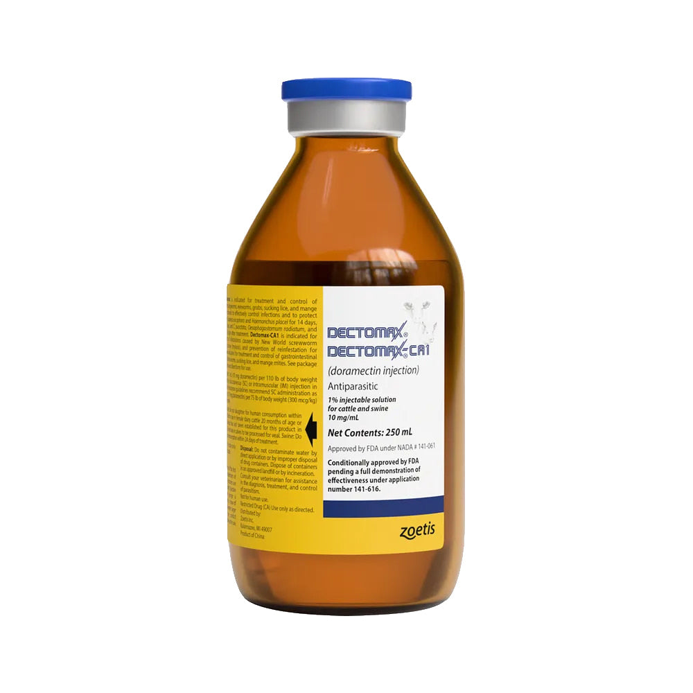 Zoetis Supplies Zoetis Dectomax 1% 250ml Injectable
