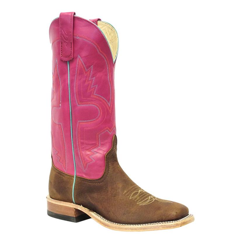 pink cowboy boot