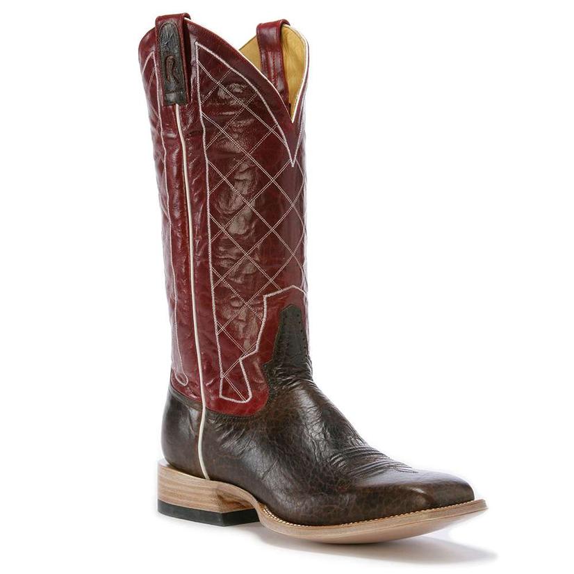Antique Mocha Bison Cowboy Boot