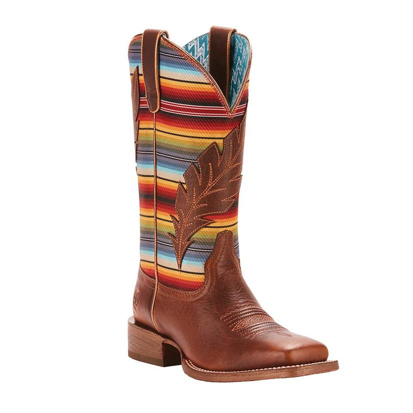 Circuit Feather Autumn Tan Serape Boot