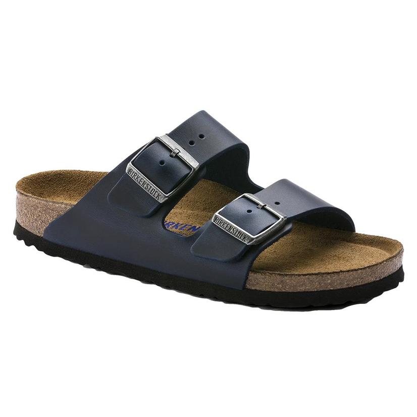 Birkenstock Arizona Blue Soft Footbed Sandal