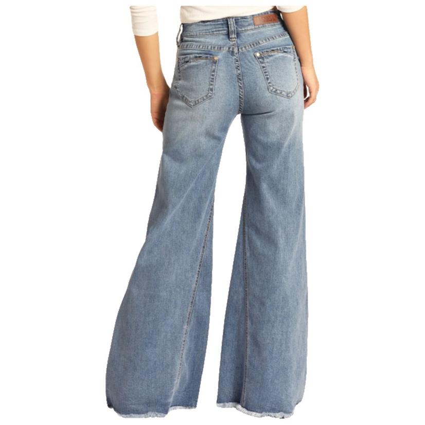 high waisted cowgirl jeans
