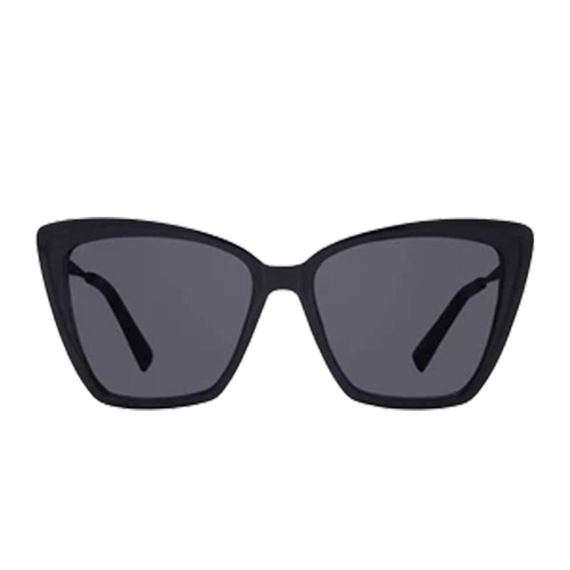 Beck II Black and Dark Lens Sunglasses by DIFF Eyewear