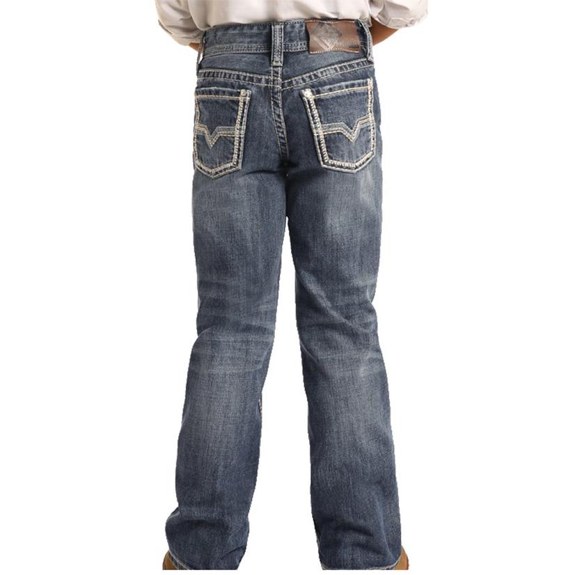 rock and roll denim jeans