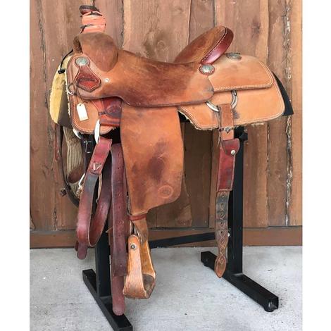 used roping saddles ranch saddle roughout stt team