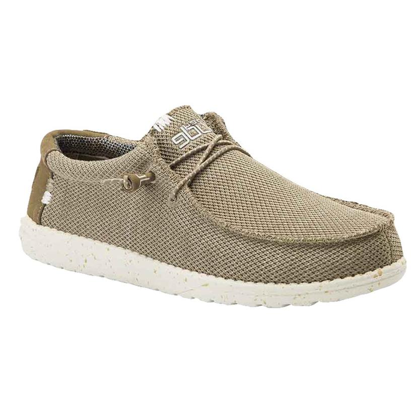 Wally Sox Sand Men's Shoes by Hey Dude