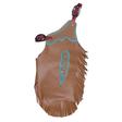 Leather Kid Chinks - Assorted Colors BRWEN/TURQUOISE