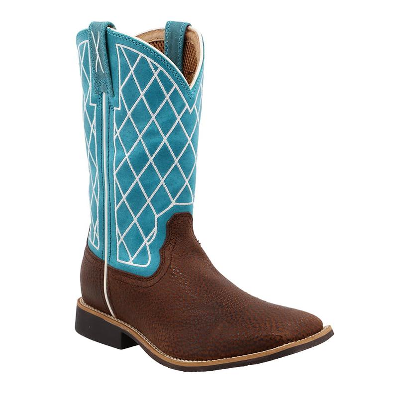 twisted x boots distressed saddle