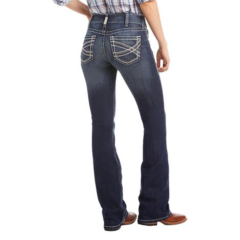 Ariat R.E.A.L. Mid Rise Bootcut Entwined Women's Jeans