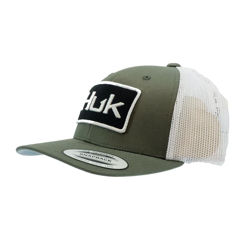 Moss Solid Trucker Meshback Youth Cap by HUK