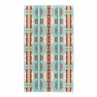 Pendleton Jacquard Oversized Aqua Spa Towel 