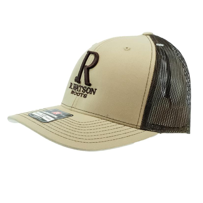 Khaki Logo Cap by R. Watson