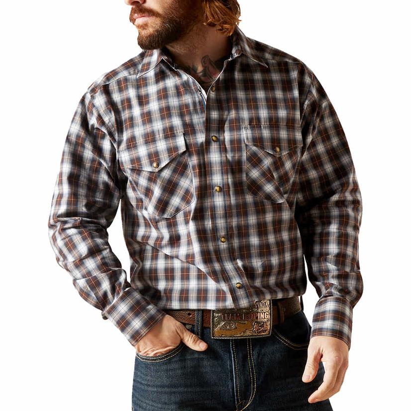 Greyson Pro Series Plaid Long Sleeve Men's Shirt by Ariat