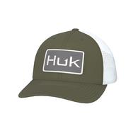 Huk Logo Moss Trucker Cap