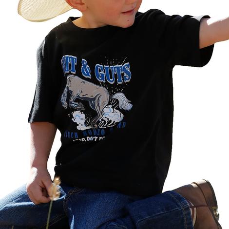 Cinch Infant Boy's Black Graphic Shirt