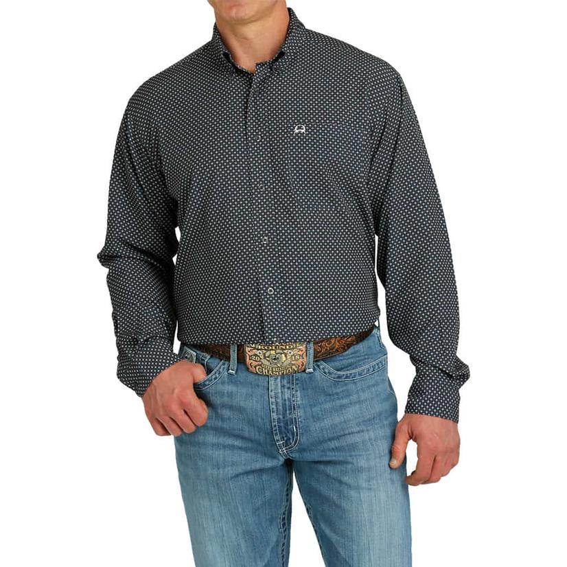  Cinch Long Sleeve Arenaflex Button- Down Men's Shirt