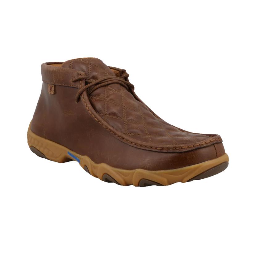 Toffee Chukka Men's Driving Mocs by Twisted X