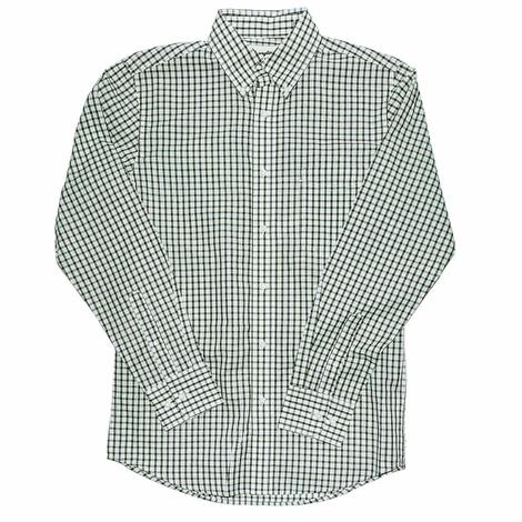Wrangler Men's Riata Long Sleeve Button-Down Shirt Assorted Colors