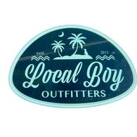 Local Boy Outfitters Decal Island Time Sticker In Black