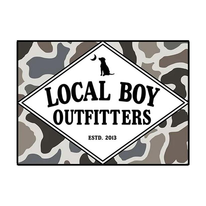  Local Boy Outfitters Founders Flag Decal
