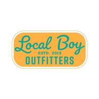 Local Boy Outfitters Yellow Retro Patch Decal