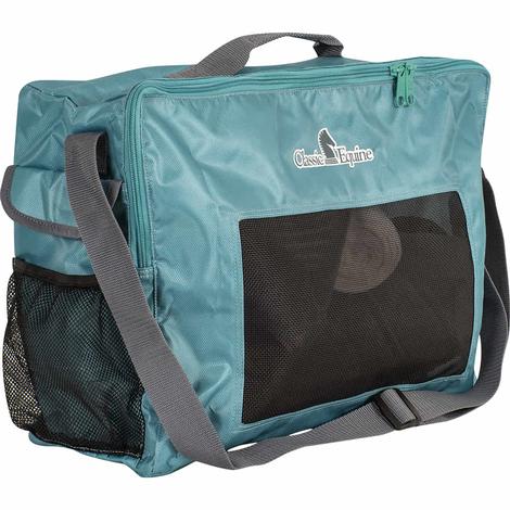 Classic Equine Light Teal Boot Accessory Tote