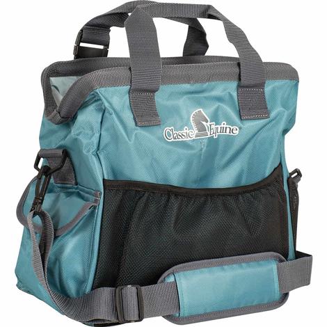 Classic Equine Light Teal Groom Tote