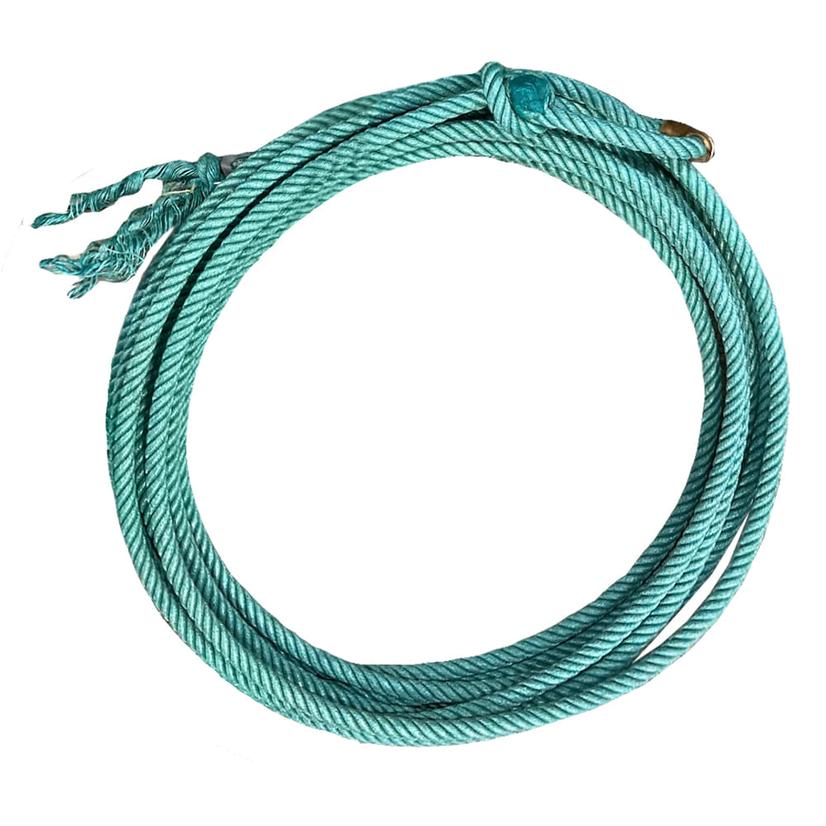  Cowboy Cordage Chaos Synco Treated Aqua Calf Breakaway Rope 10.5