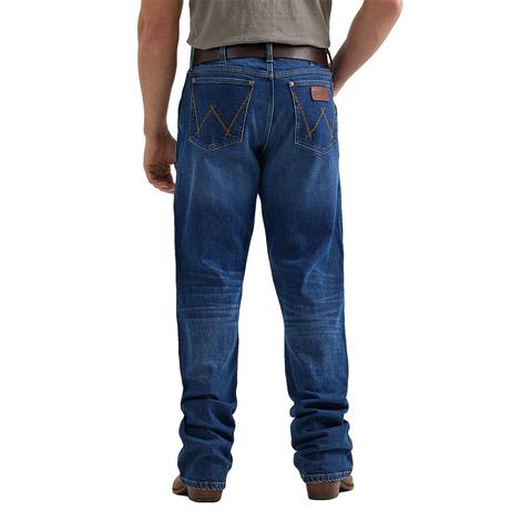 Wrangler Retro Dark Washed Relaxed Men's Bootcut Jean