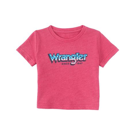 Wrangler Red Heather Wrangler Graphic Boys Shirt