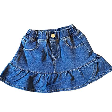 Shea Baby Girl's Denim Skirt