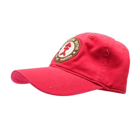 Dutton Bits Red Cap With Dutton Logo Patch