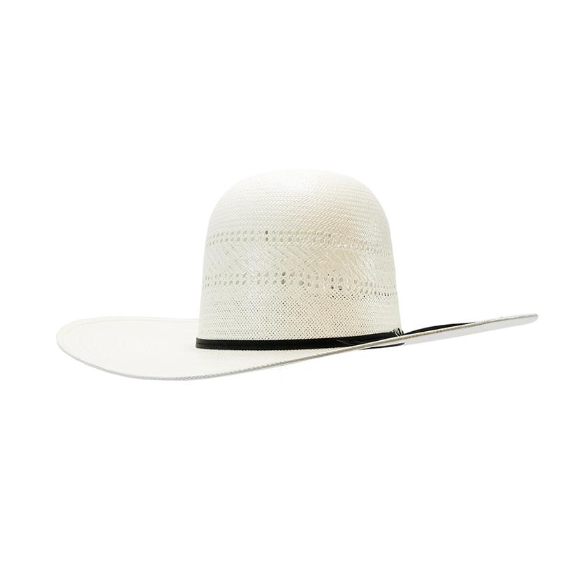  Prohats Natural Straw Open 4.25 Brim Hat
