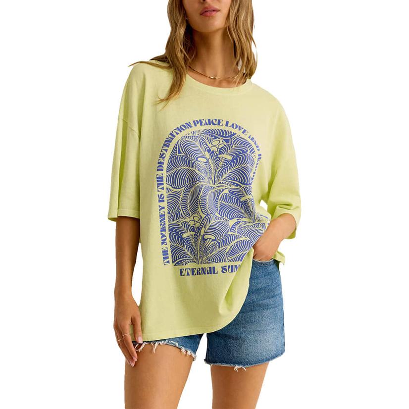  Z Supply Limeade Eternal Summer Socal Women's Tee