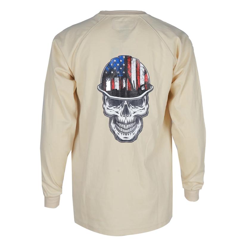  Forge Sand Graphic Long Sleeve Fr Men's Shirt