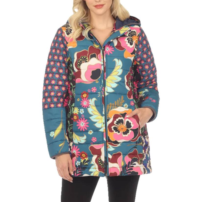  Johnny Was Hazel Multi- Color Women's Jacket