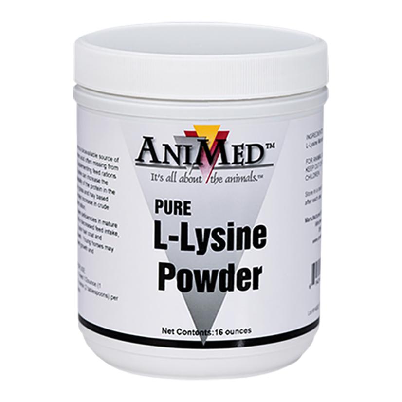  Animed Pure L- Lysine Powder 1lb Supplement