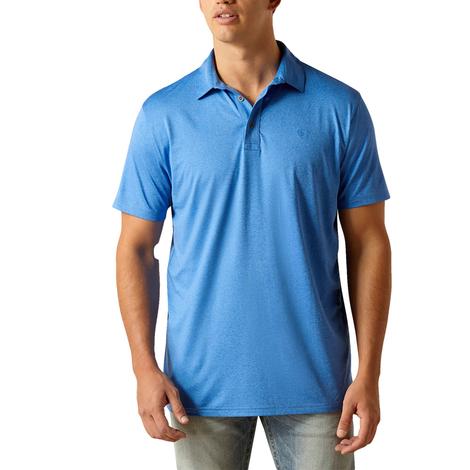 Ariat Modern Fit Charger 2.0 Sea Scape Men's Polo Shirt