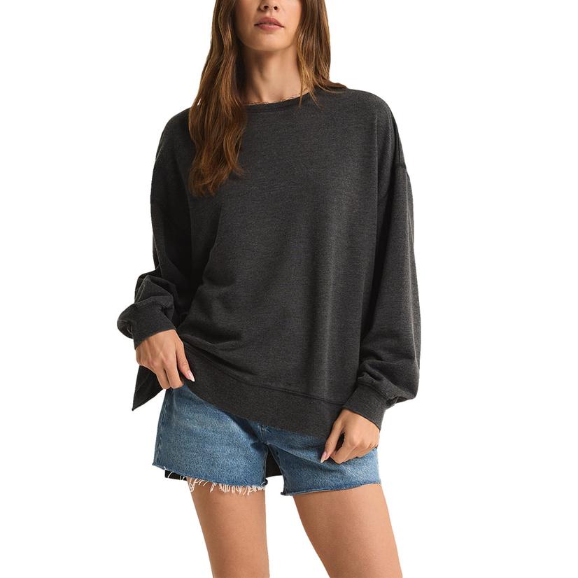  Z Supply Black Modern Weekender Women's Shirt