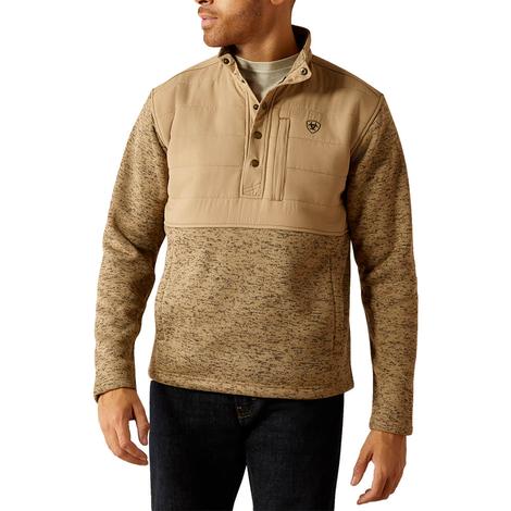 Ariat Men's Caldwell Chinchilla Snap Sweater