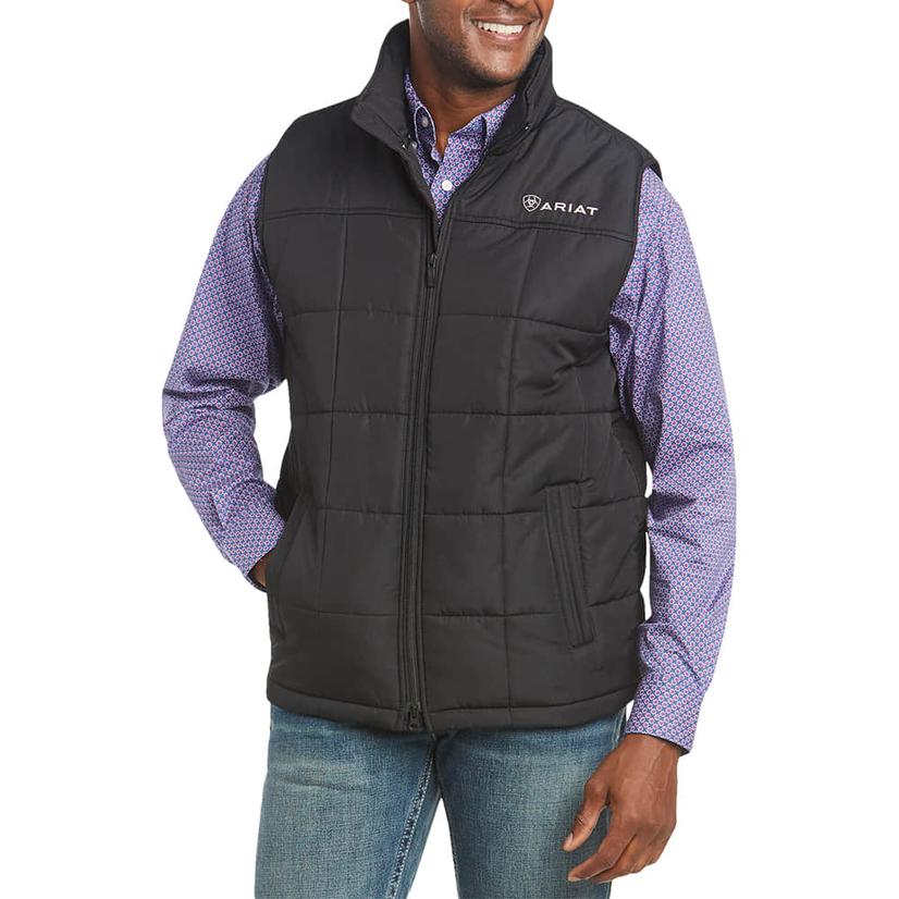  Ariat Crius Black Insulated Men's Vest