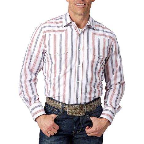 Roper Striped Long Sleeve Snap Front Men's Shirt