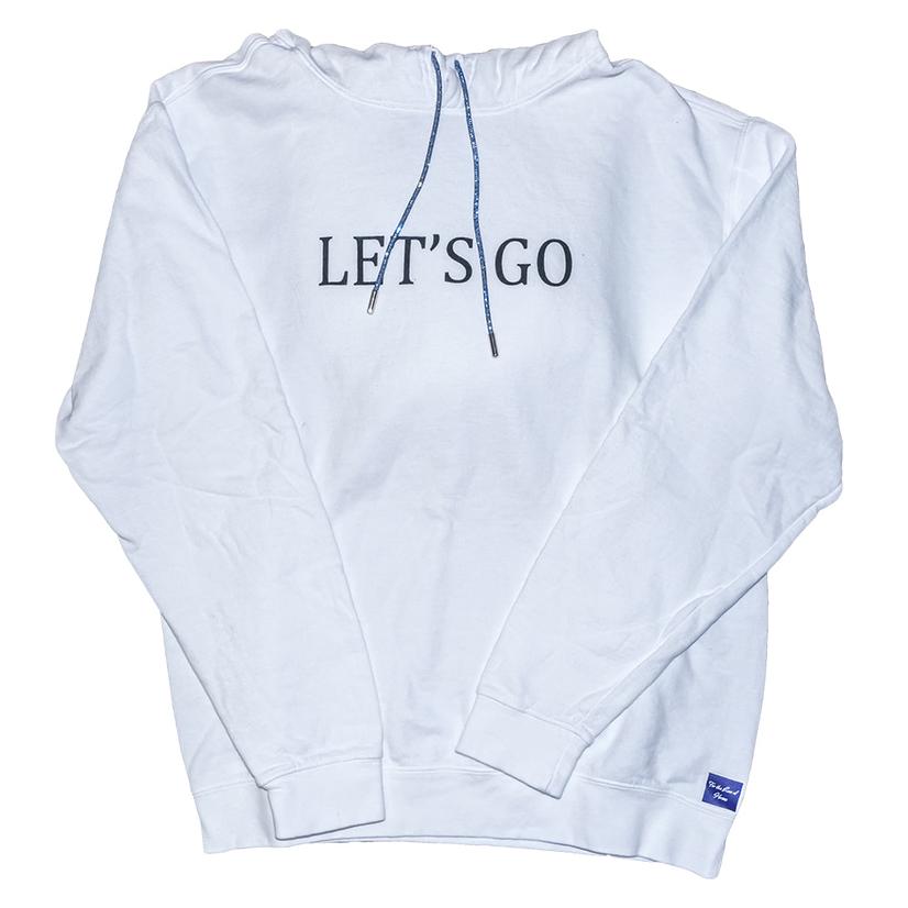  For The Love Of Horses White Let's Go Women's Sweatshirt Hoodie