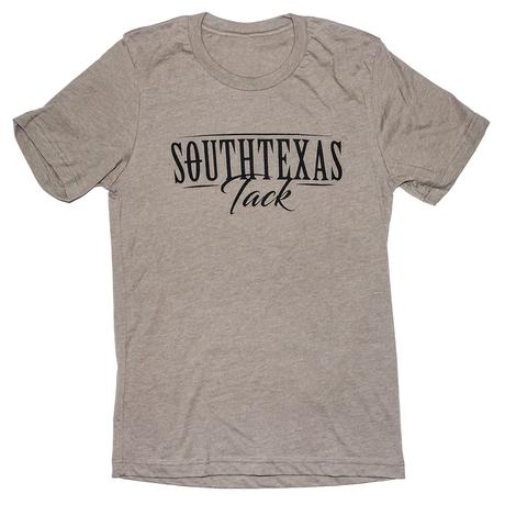South Texas Tack Logo Tee In Military Green