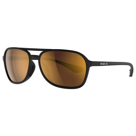Bex Ranger Lite Black And Brown Sunglasses