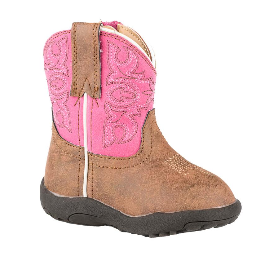  Roper Pink Cowbabies Ainsley Infant Girls Boot