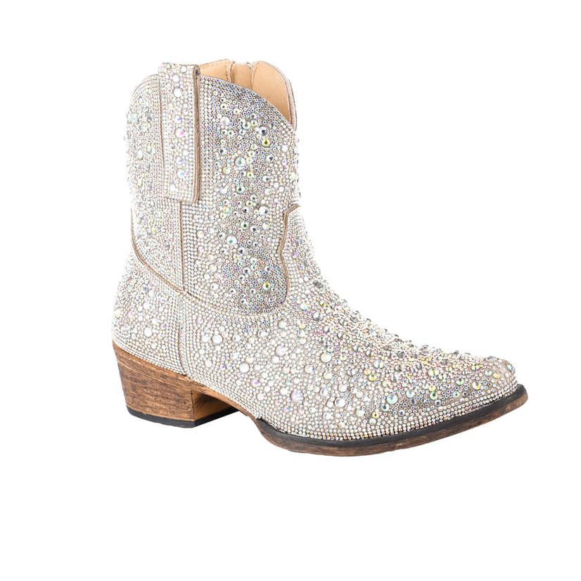  Roper All Over Silver Crystal Women's Bootie