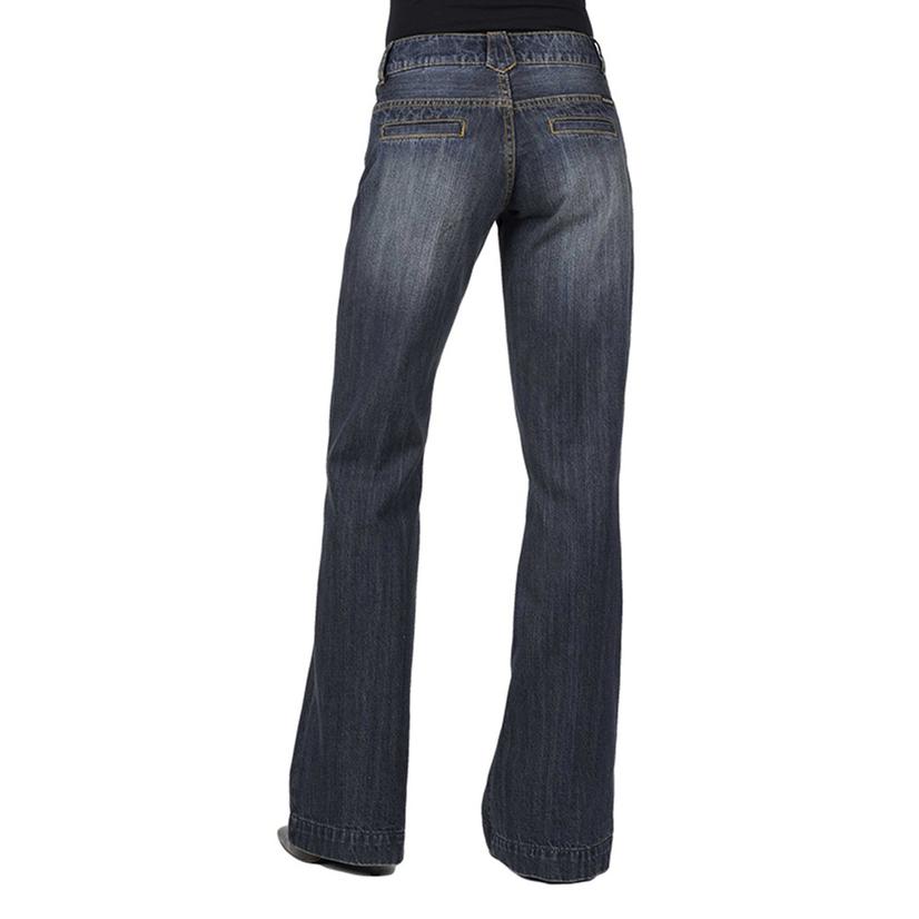 Wide Leg Trouser Jeans - Dark Wash – Cactus Cowgirl Boutique