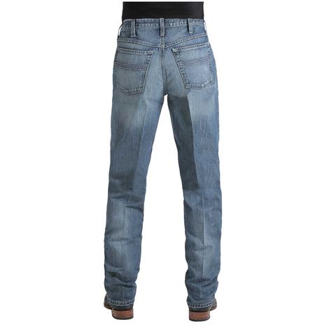 Cinch Black Label 2.0 Loose Fit Medium Stone Wash Men's Jeans