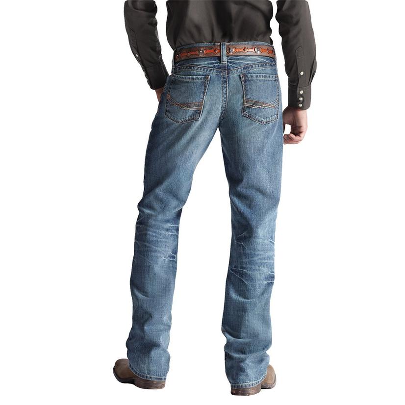  Ariat Men's M4 Medium Wash Bootcut Jeans